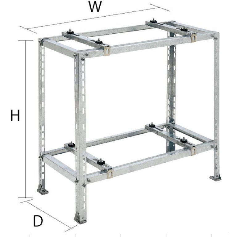 C-WZJ-L2｜日晴金属｜クーラーキャッチャー GOシリーズ 二段置用架台 H