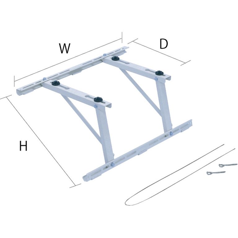 C-YUZG-L｜日晴金属｜クーラーキャッチャー GOシリーズ 傾斜屋根用架台