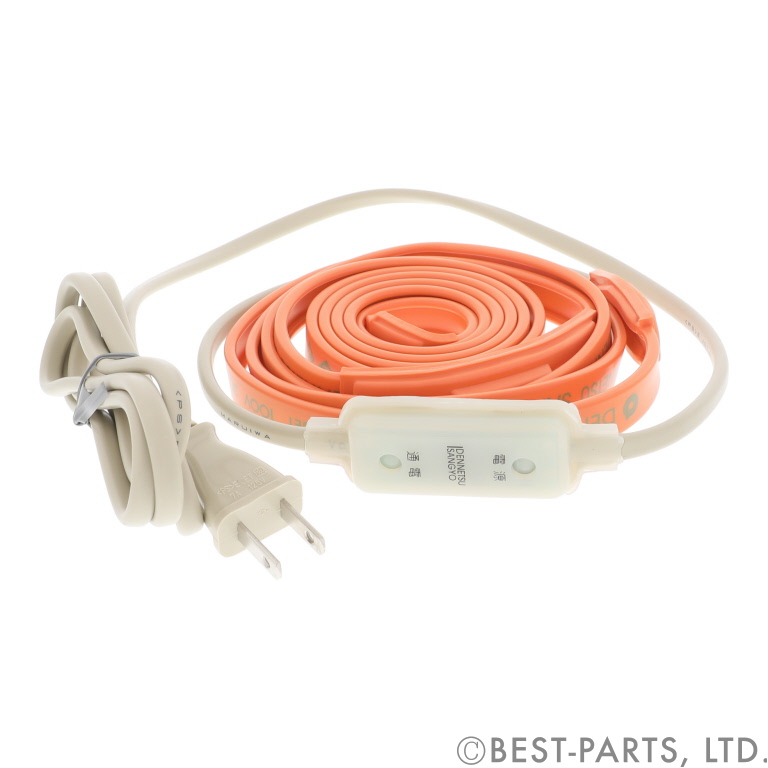 PLD-1.5｜電熱産業｜サーモ一体型水道凍結防止ヒーターPLDタイプ1.5m