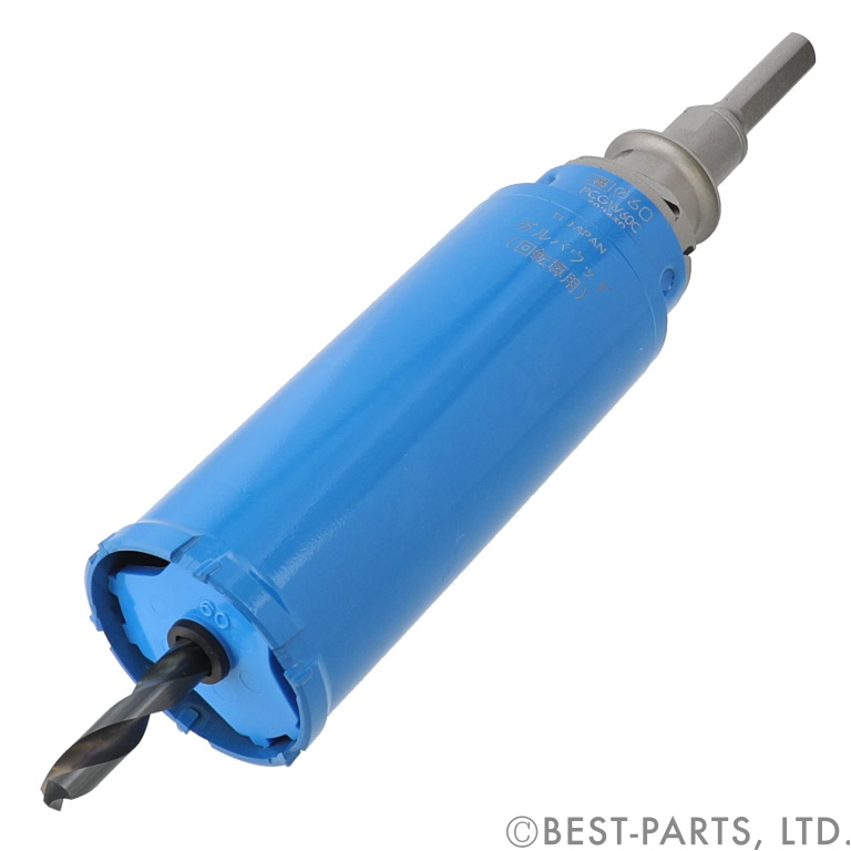 PCGW65｜ミヤナガ｜ガルバウッドコアドリル セット ストレートシャンク