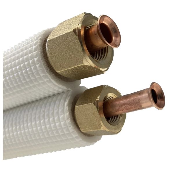 SK-233D23｜空調用被覆銅管 フレア配管セット 2分×3分 コイル長3m