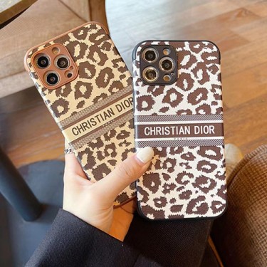 Dior ブランドアイフォン13 pro max/13 pro/13 mini革カバー 手触り
