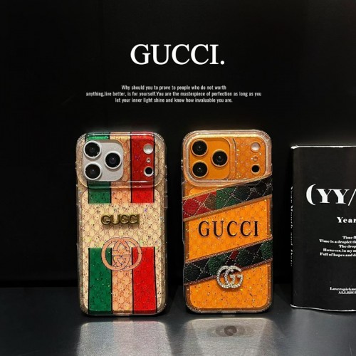 Gucci iphone Air/16 14/15/13 16 17 pro maxケース おしゃれ グッチ