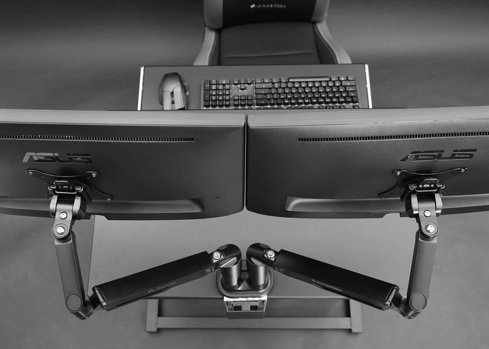 スリムモニターアーム BMA-2SLM | Bauhütte®