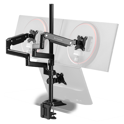 ロングモニターアームMS BMA-1/2MS | Bauhütte®