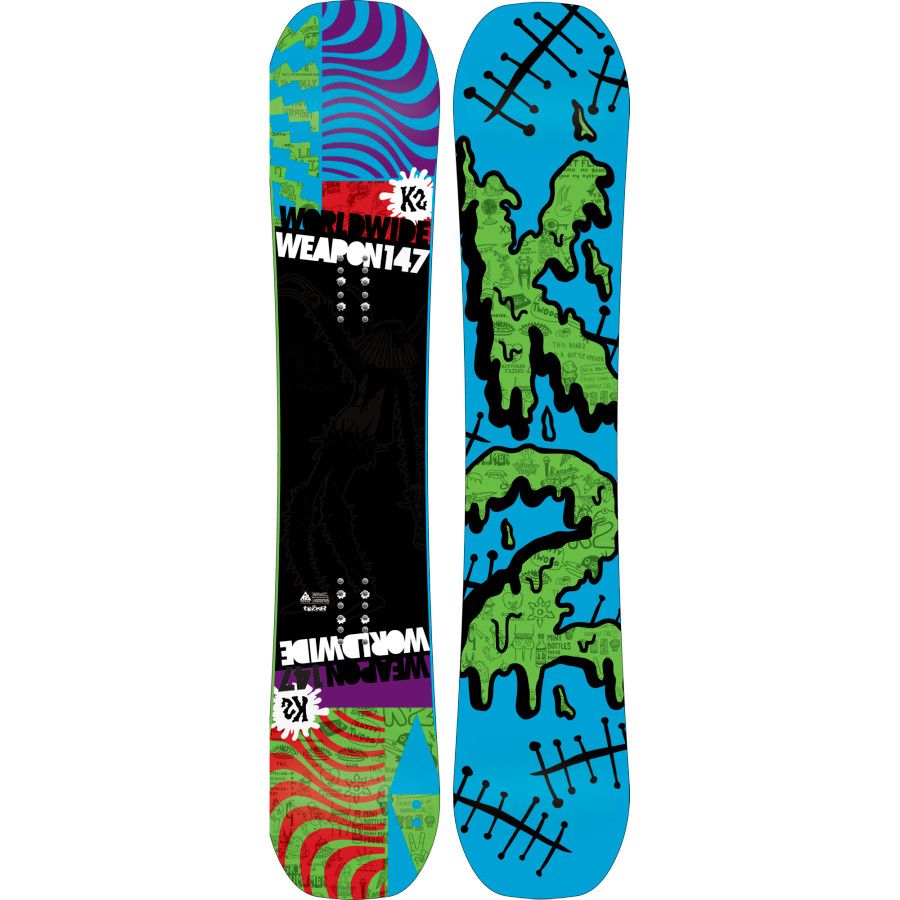 K2 Snowboards World Wide Weapon Snowboard - Snowboard