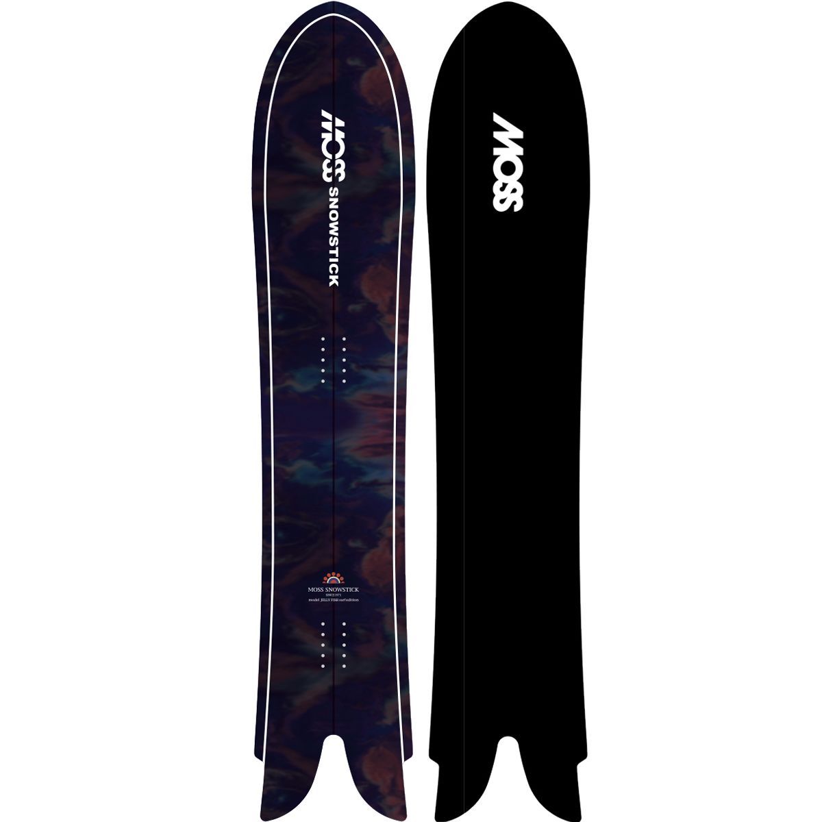 Moss Snowstick Jellyfish Snowstick Snowboard - Snowboard