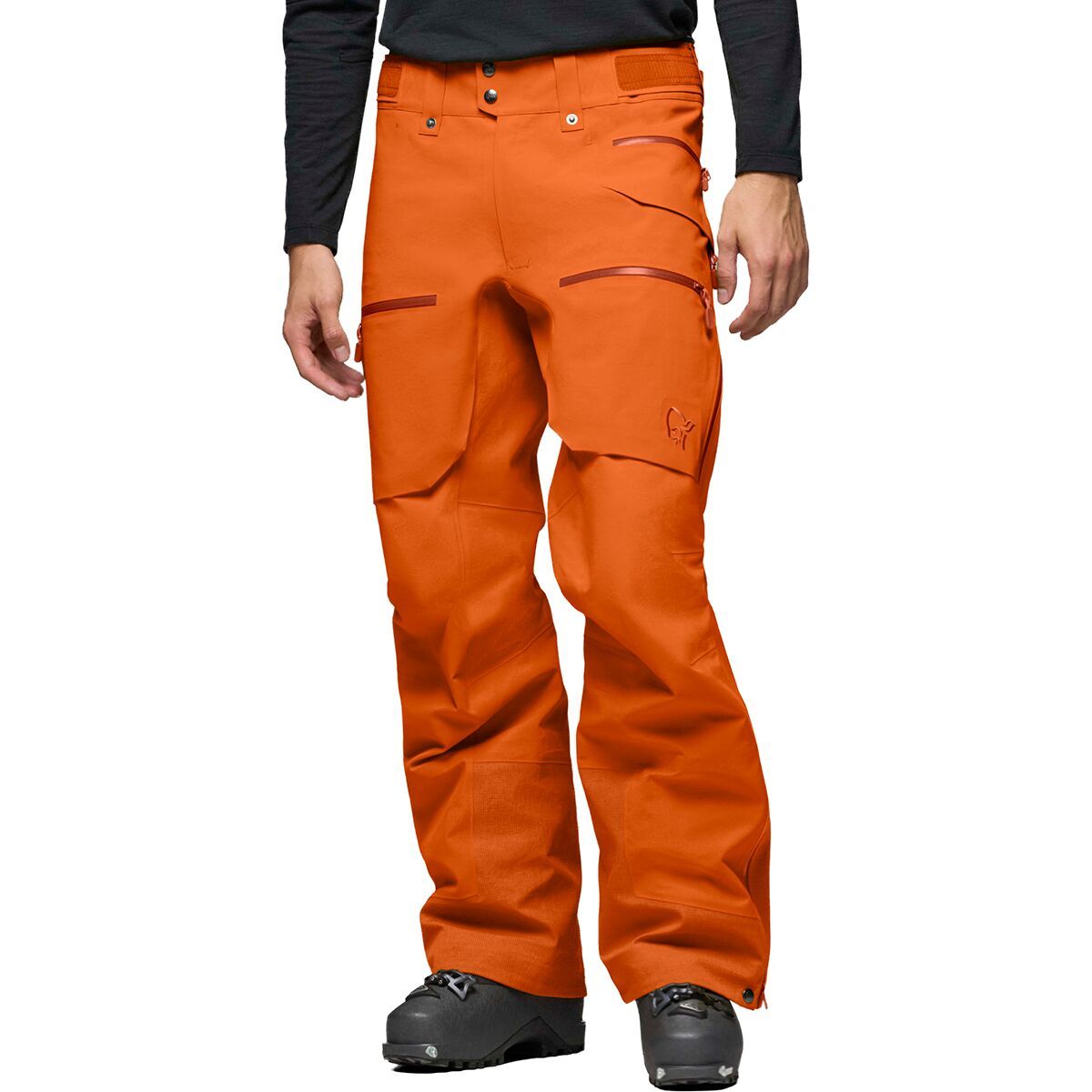 NORRONA Lofoten Gore-tex Pro Pants 白オレンジ NORRØNA lofoten Gore
