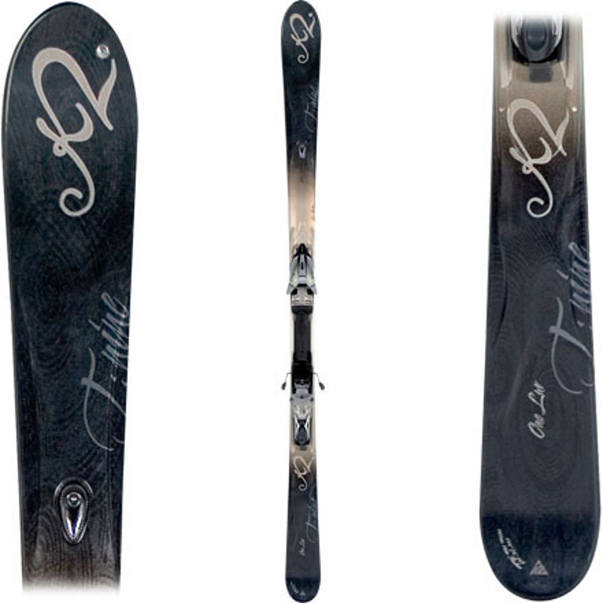 K2 T Nine One Luv Ski w/ Marker M1 11 TC Binding - Women's - Ski
