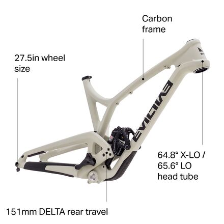 Evil Bikes The Insurgent LB Mountain Bike Frame - Bike