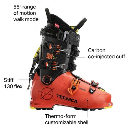 Tecnica Zero G Tour Pro Alpine Touring Boot - 2022 - Ski