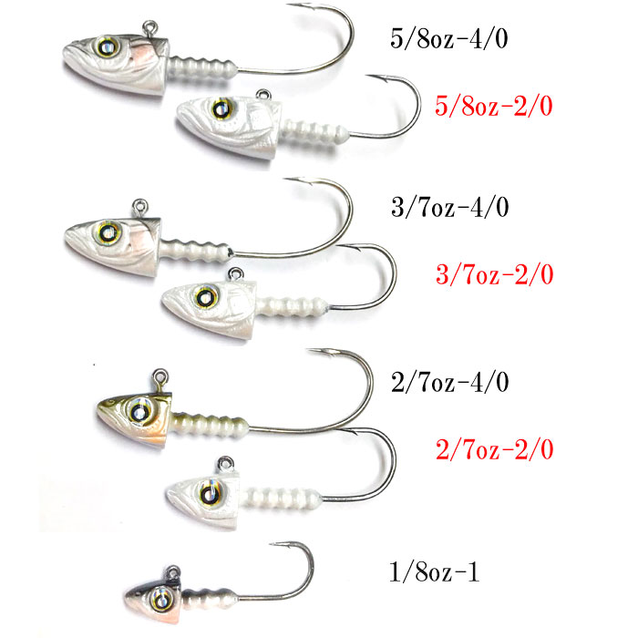 ニシネルアーワークス スメルトヘッド 2/7oz （8g） - 【バス