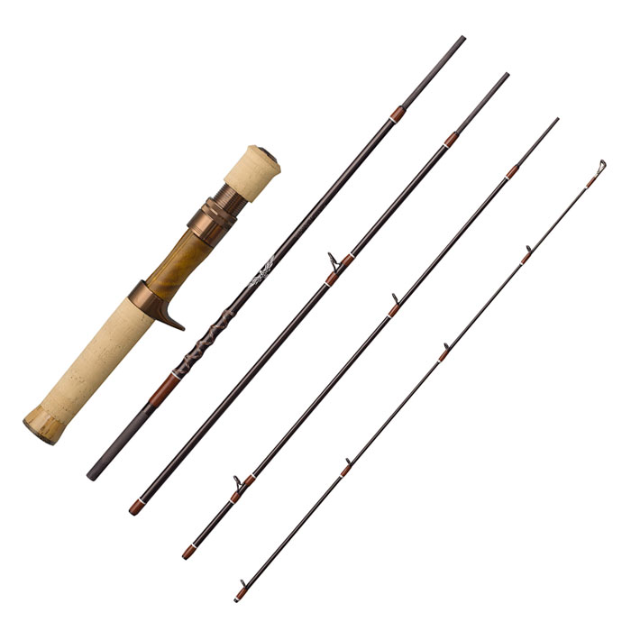 フェンウィック 5ピース渓流ベイトロッド GFS52CL-5J fenwick - 【バス