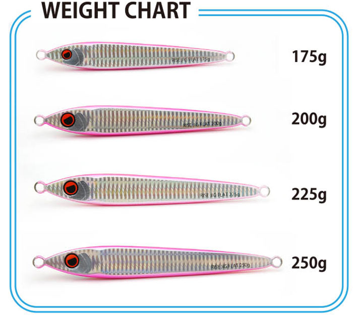 ライズジャパン ライズジグ フラット ヘビーウェイト 250g RISE JAPAN