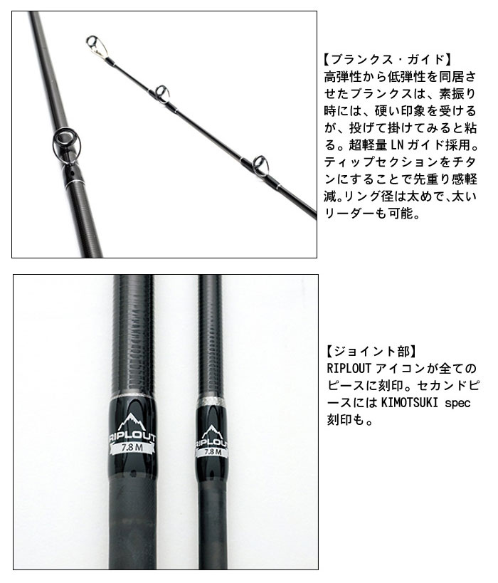 フィッシュマン ビームス リプラウト FB-78ML FISHMAN Beams RIPLOUT