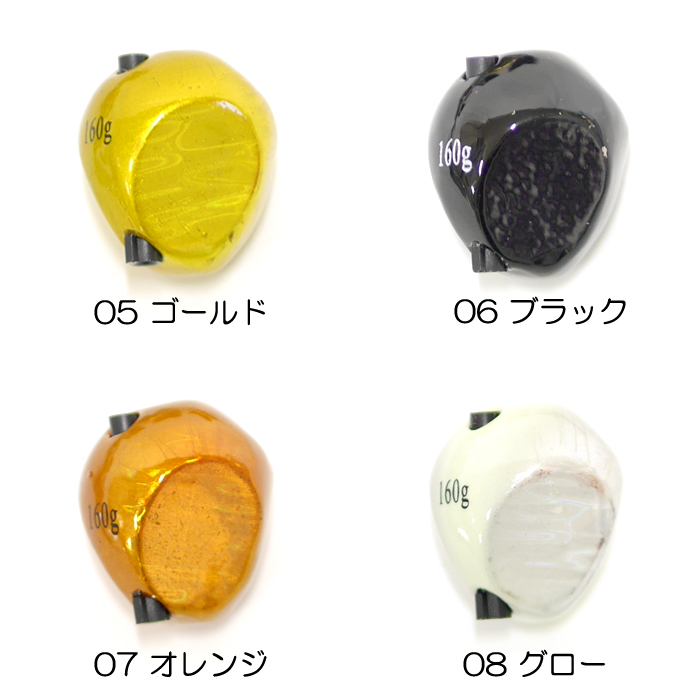 全8色】トップスジャパン レッドスナイパー 160g タングステン