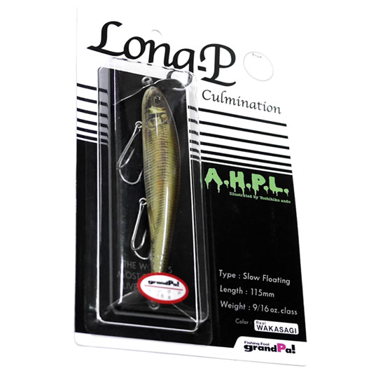 グランパ ロングP AHPL リアルワカサギ Grandpa Long-P - 【バス