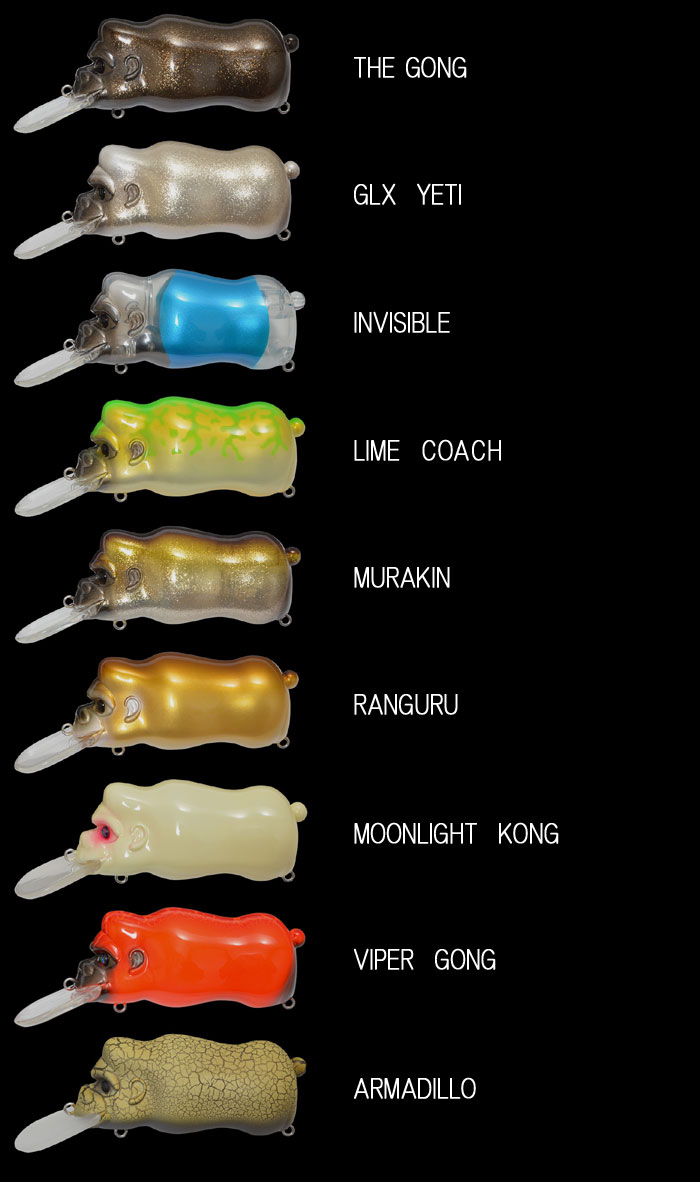 メガバス ゴングジュニア GONG Jr. - 【バス・トラウト・ソルトの