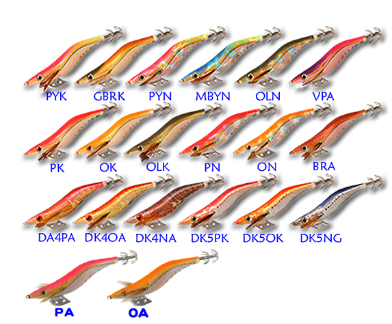 YAMASHITA/ヤマシタ エギ王Q 4.5号 - 【バス・トラウト・ソルトの