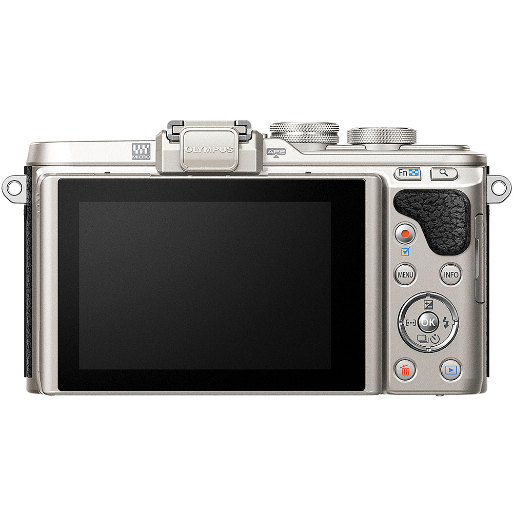 Olympus PEN E-PL8 Mirrorless Camera with 14-42mm II R Lens - Black