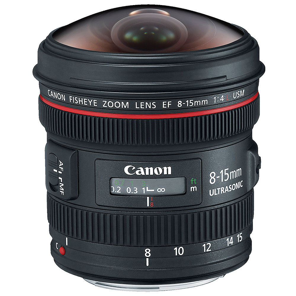 Canon EF 8-15mm f/4L Fisheye USM Lens