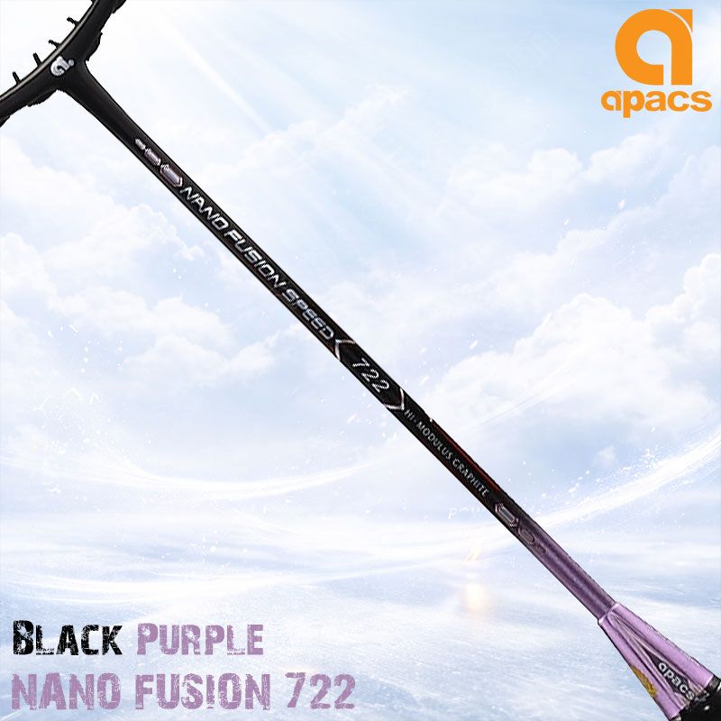Badminton Racket - APACS/MAXBOLT - APACS Nano Fusion Speed 722 6U