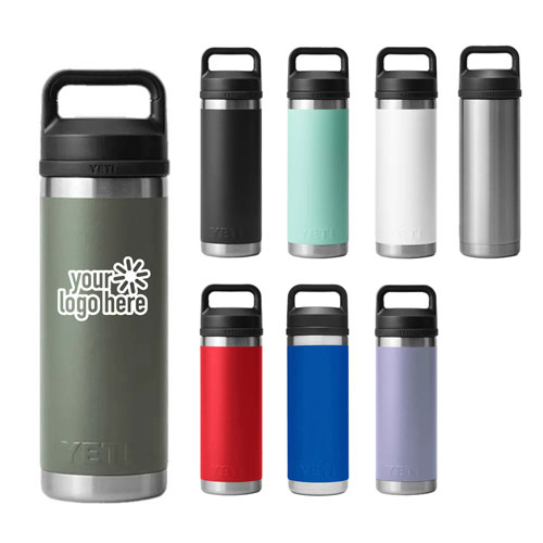 Custom Printed Yeti Rambler 18oz Bottle | Bagmasters