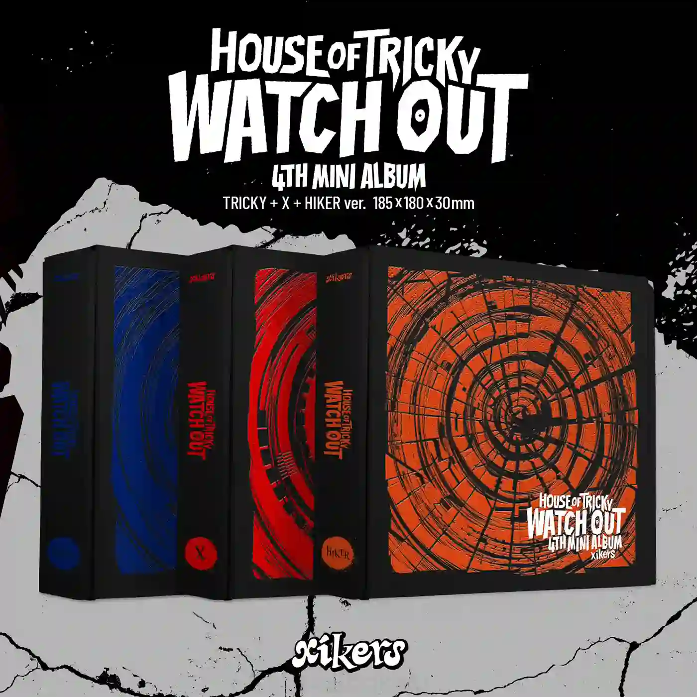 xikers – HOUSE OF TRICKY : WATCH OUT [4th Mini Album] – Bak Bak K