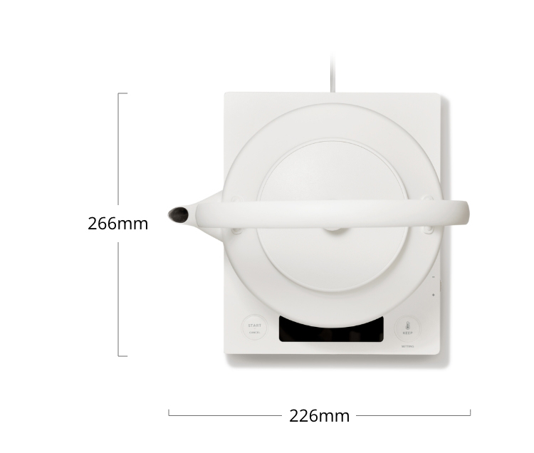 スペック | MoonKettle | BALMUDA（バルミューダ）公式サイト