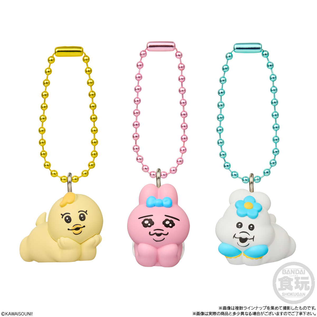 おぱんちゅうさぎ×んぽちゃむ チョコがけビスケット マスコットつき