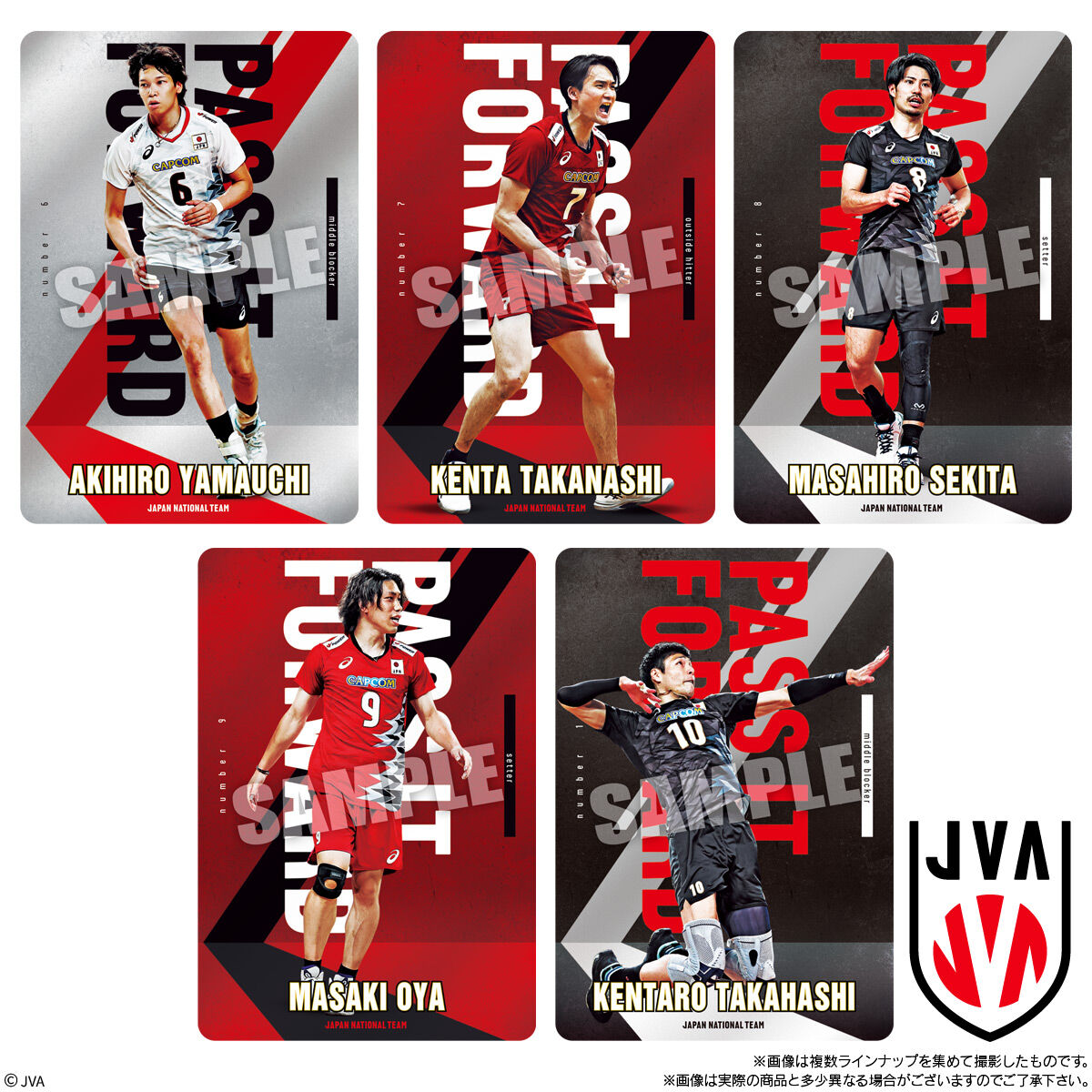 JAPAN NATIONAL VOLLEYBALL TEAM ツインウエハース｜発売日：2025年1月