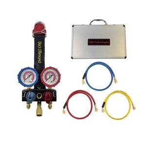 サイトグラス付ミニマニホールドセットスタンダードホースセットSGM-SS