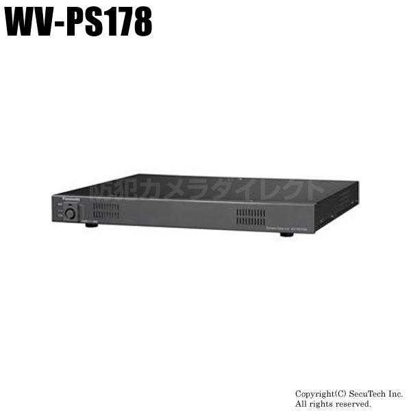 WV-PS178】Panasonicテルックカメラ用 8台駆動ユニット（代引不可