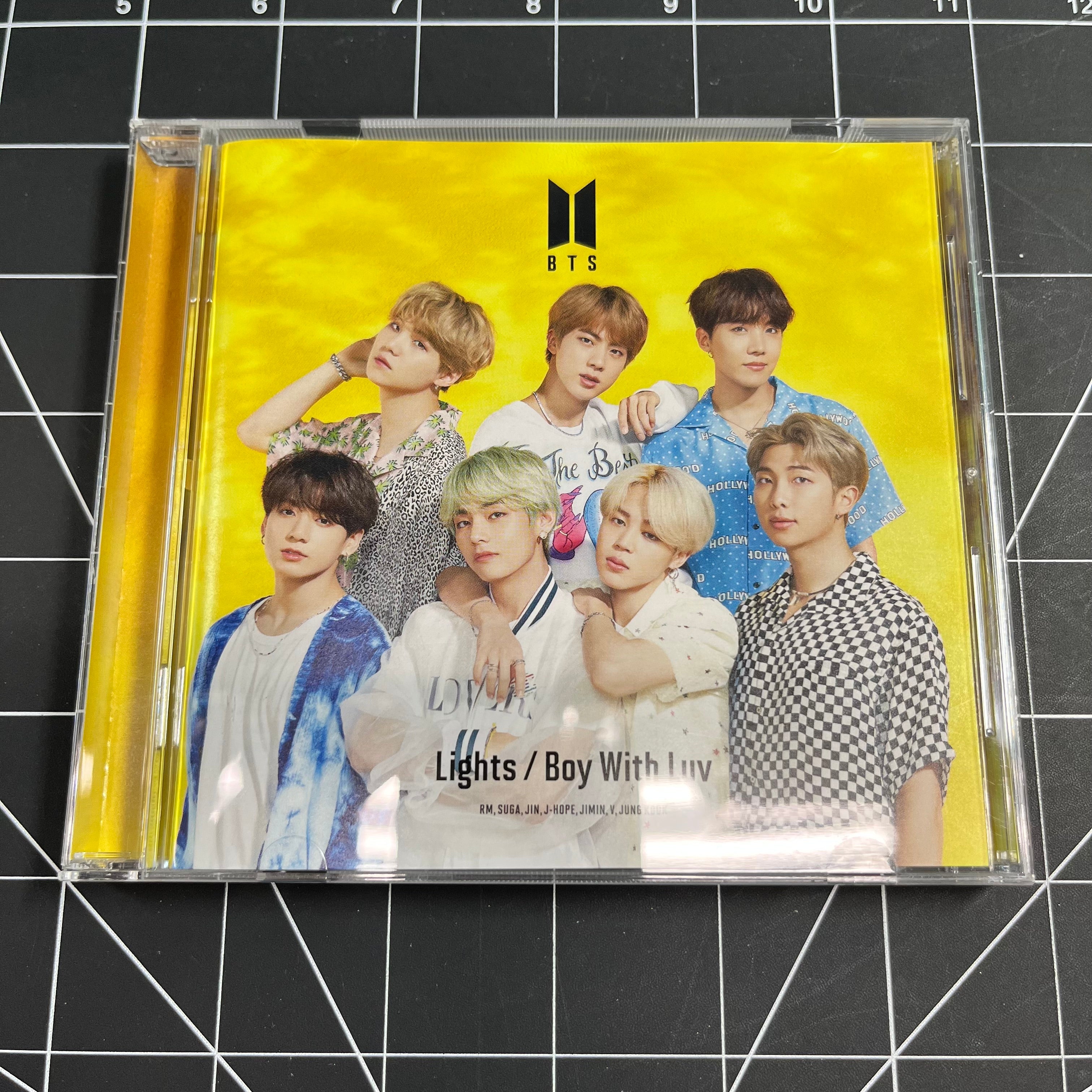 BTS Lights/Boy With Luv Japan CD – BLXCK K-Pop Store
