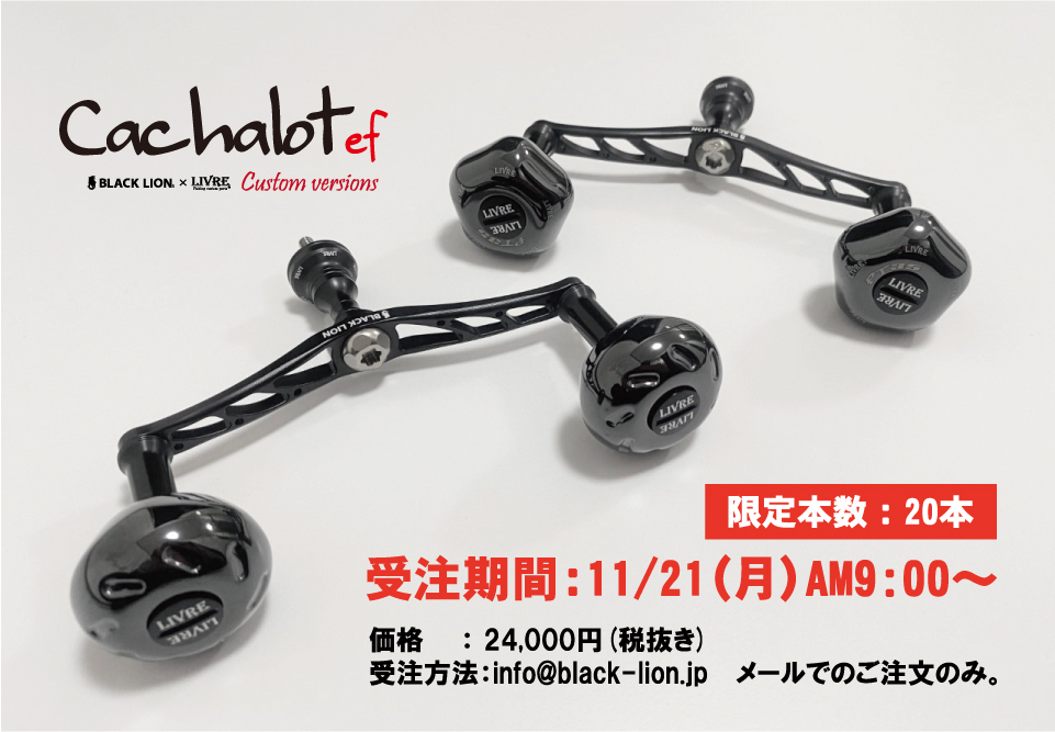 限定ハンドル発売決定 】 | BLACKLION(ブラックライオン)公式サイト