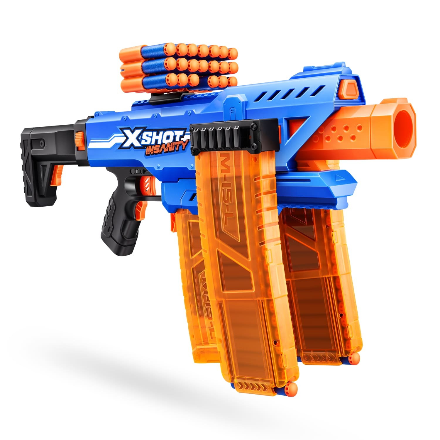 X-Shot Insanity Motorized Clip Mania - Blaster-Time