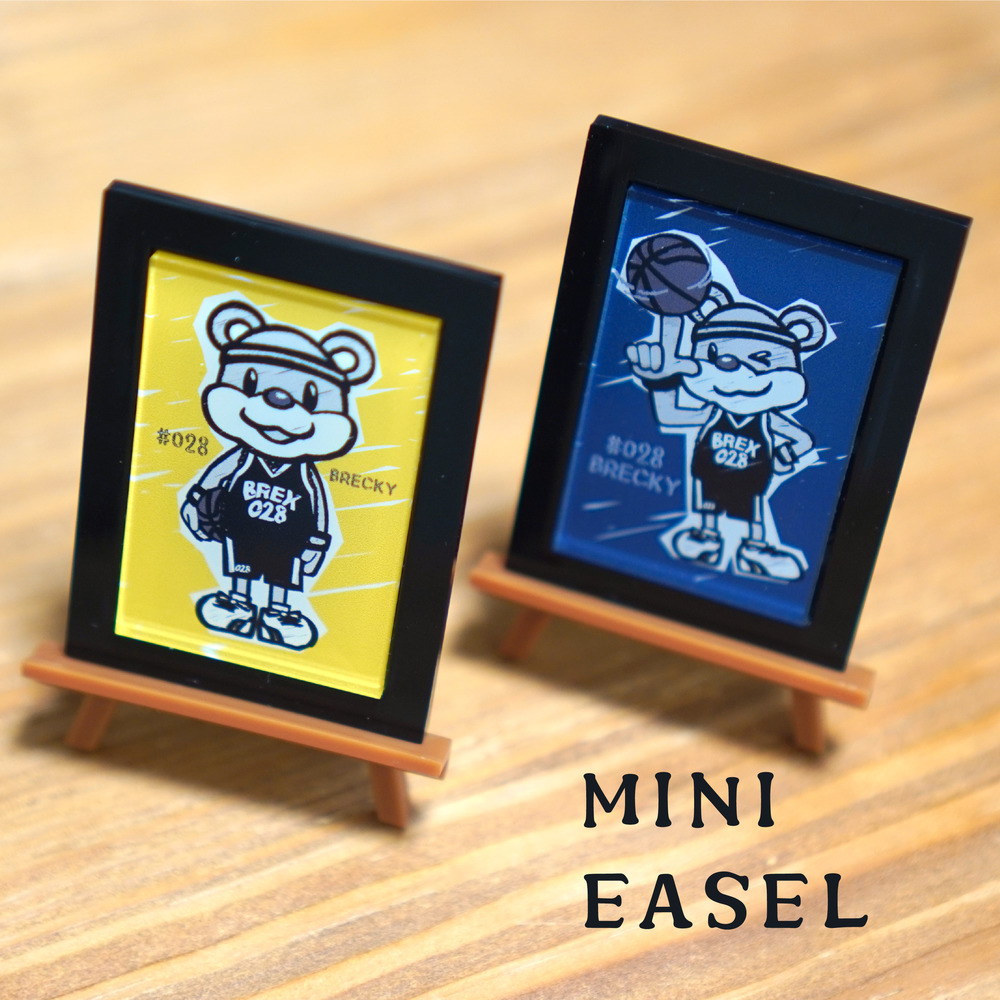 ブレッキー ミニチュアアートイーゼル｜宇都宮ブレックス｜B.LEAGUE（B
