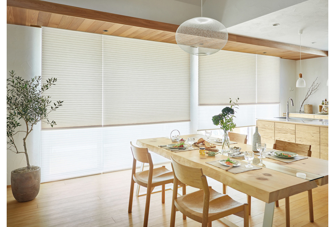 プリーツスクリーン タチカワ ペルレ おすすめダブル ワンチェーン操作