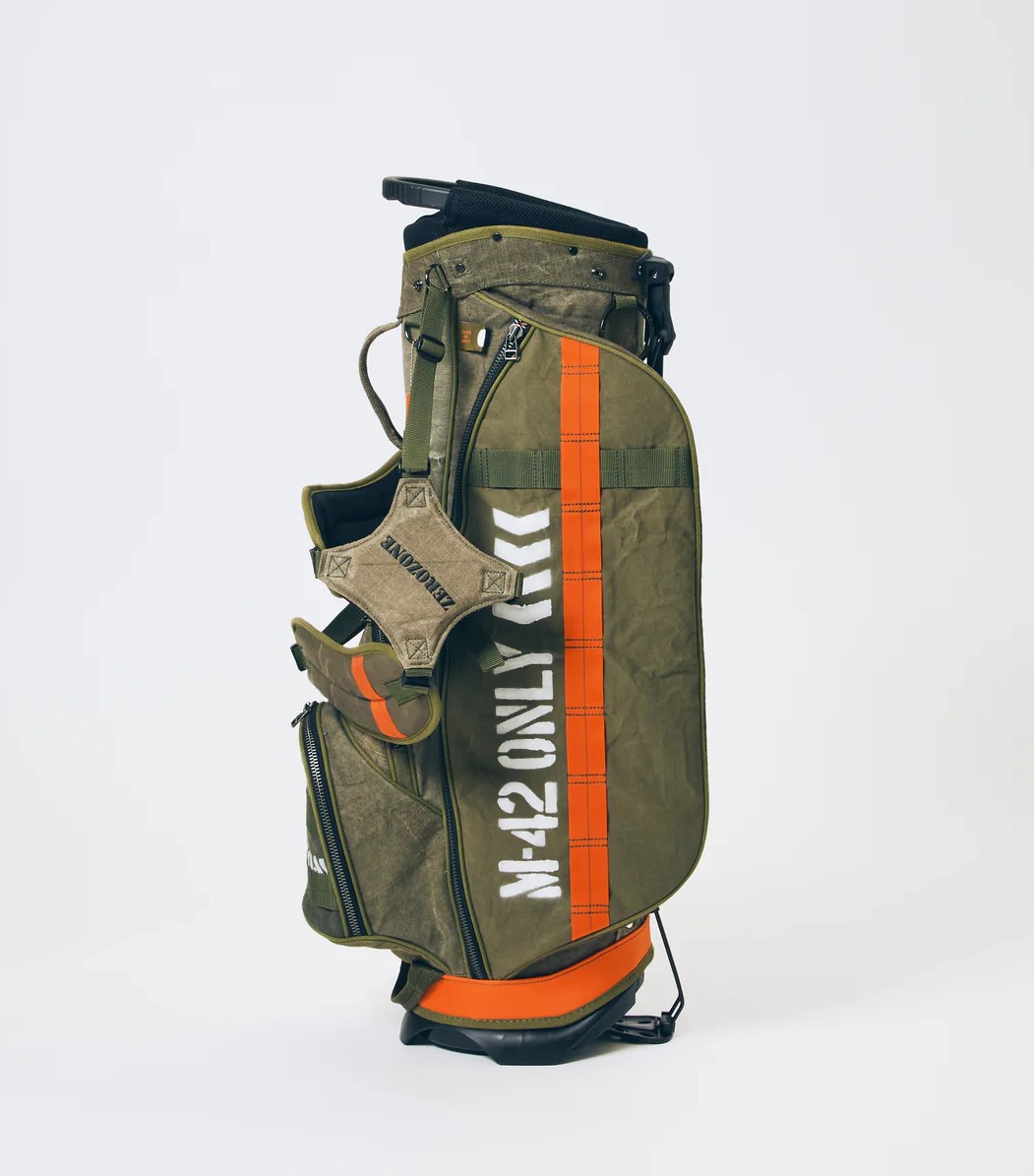 ZEROZONE ゼロゾーン スタンド型キャディバッグ カーキ ST-01 商品詳細