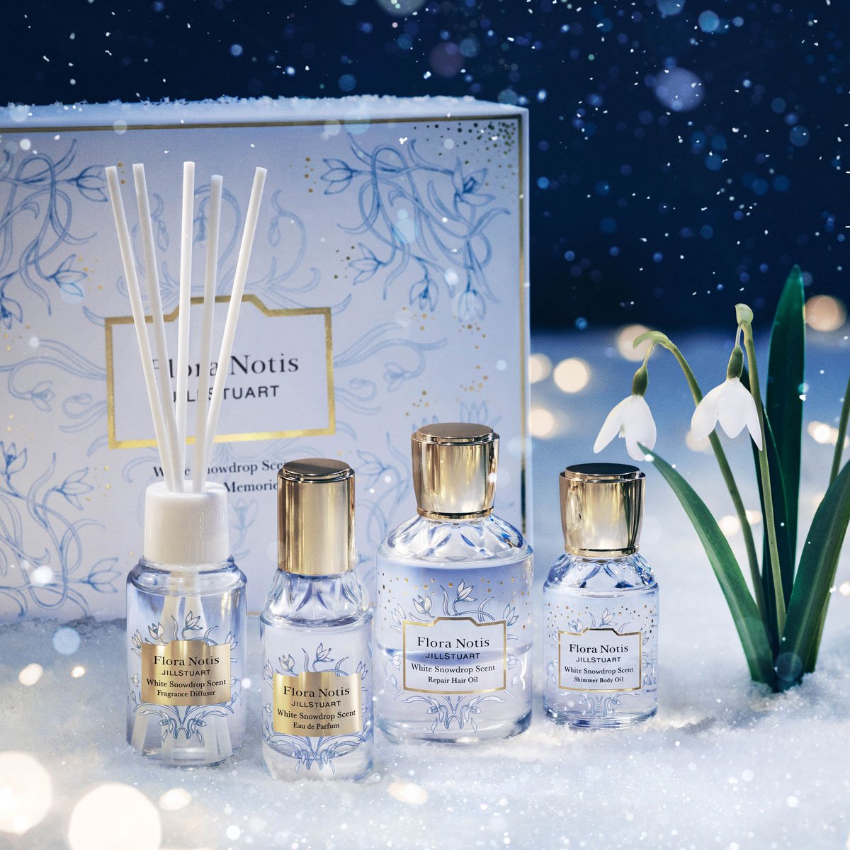 フローラノーティス ジルスチュアート×クリスマスコフレ2024】”スノー
