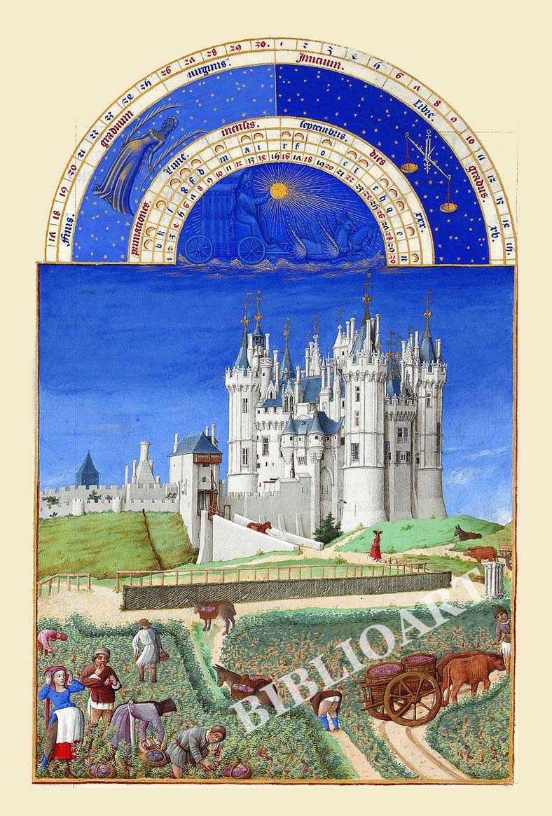 ビブリオポリ-ベリー公のいとも豪華なる時祷書