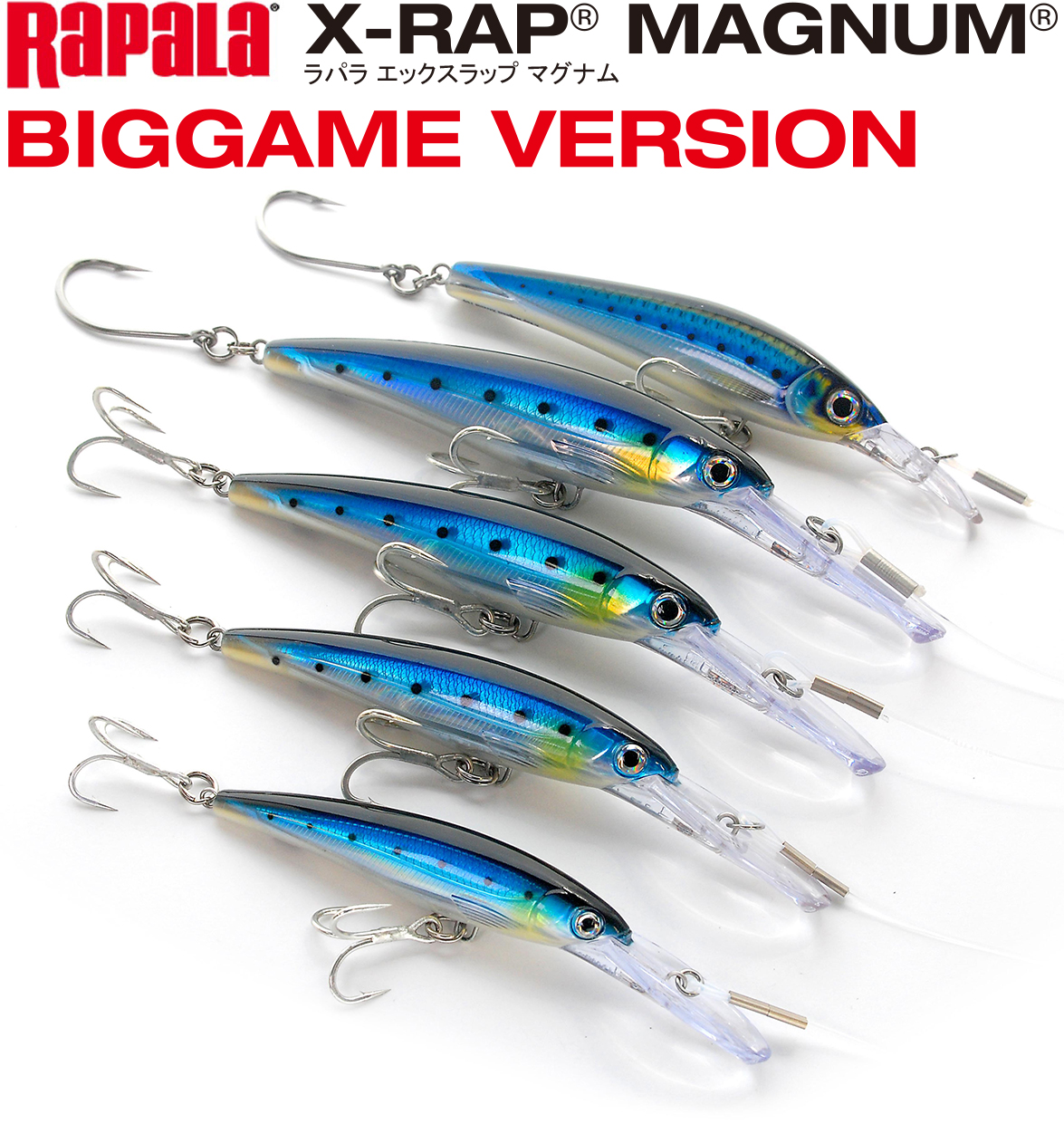 ラパラ X-rapマグナムBG トローリングルアー Rapala X-Rap Magnum