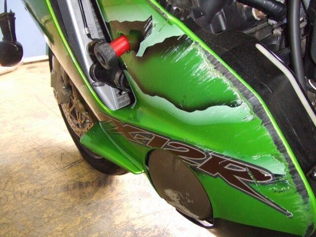 ZX-12R買取査定事例｜2000年式の事故車を22万円