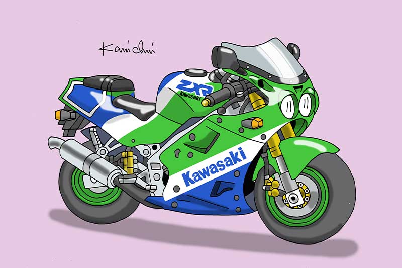 レトロバイク・グラフティ第159回 KAWASAKI ZXR250 1989年 レトロ