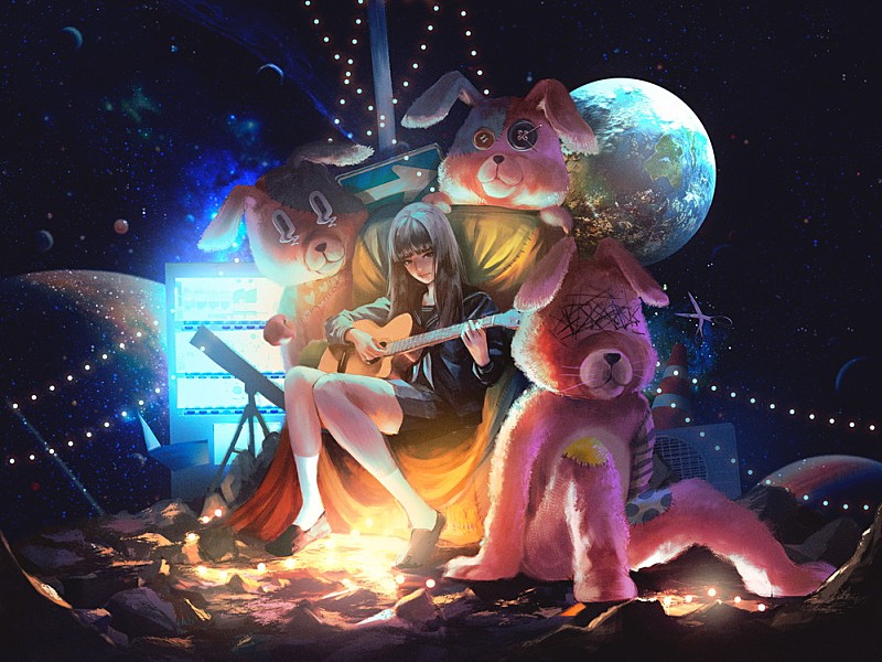 tuki.、「15歳になるまでに作った曲」を集めた1stアルバム『15