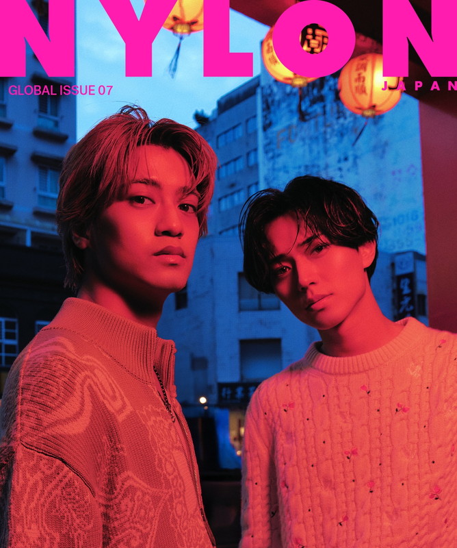 King & Princeが『NYLON JAPAN GLOBAL ISSUE 07』表紙、台北で撮影され