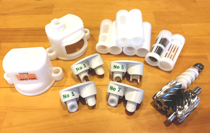 低速回転圧搾式ツインギアジューサー 「グリーンパワージューサー