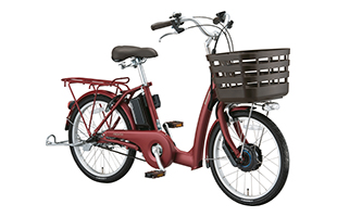 3つのラクあし”な乗り心地を追求＞ シニア向け電動アシスト自転車
