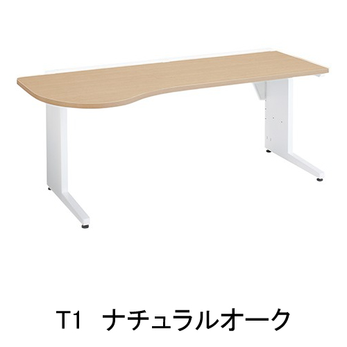 診察机・診察デスク コクヨ インフォントiシリーズ 天板ラウンドタイプ