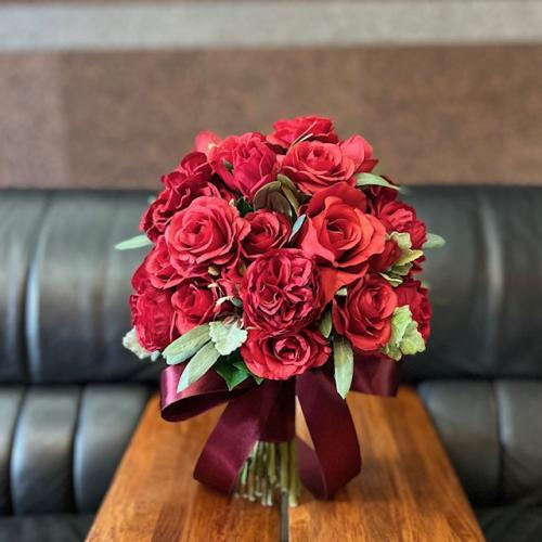 INFINITY / 造花クラッチブーケ51赤